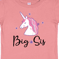 thumbnail image 4 of Inktastic Big Sis Unicorn Girls Sister Announcement Girls Baby T-Shirt, 4 of 5