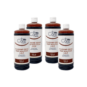 4 Pack Dynarex Povidone Iodine Prep Solution U.S.P Topical Antiseptic 16 Ounce