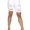 White Ripped, variant on V.I.P.JEANS Cute Jean Bib Strap Pocket Shortalls for Women Denim Shorts Slim Fit Army Print X-Large