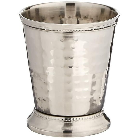 Leeber 4" Hammered Mint Julep Cup, 10 Oz.