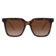 thumbnail image 1 of Lentes de Sol Fozono Grandes Cuadrados Polarizados UV400 Leopardo Marrón, 1 of 5