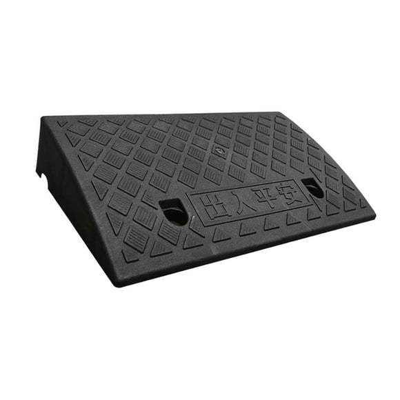 Almohadilla de rampa para accesibilidad perfecl duradera y portátil negro 50cmx27cmx9cm