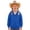 #A03-Blue, variant on Abcomgle Girls Zip Up Sweatshirt 10-12 Lightweight Full-Zip Jacket for Kids Cute Solid Jacket Sweatshirt Girl Casual Winter Hooded Hoodies for Teen Girls with Pockets