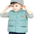 thumbnail image 1 of LANBAOSI Boy Puffer Vest Toddler Winter Down Vest Lightweight Sleeveless Jacket 5T, 1 of 7
