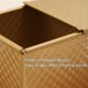 thumbnail image 3 of Square Toast Box Non-stick Water Cube Toast Mold-8772 8x7.5x6.5cm Gold Without Grain, 3 of 5