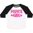 thumbnail image 3 of Inktastic Papa's Girl Girls Toddler T-Shirt, 3 of 5