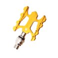 thumbnail image 1 of Naiovety Pedales de bicicleta, accesorios para bicicletas, liberación rápida, plegable, aleación de aluminio, repuesto de Pedal de ciclismo, pieza Ciclismo Dorado Naiovety OD024280-04, 1 of 6