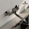 thumbnail image 2 of Llave Mezcladora Hausklein para Tarja de Cocina de Metal Cromado Monomando con Montaje para pared, 2 of 5