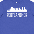 thumbnail image 4 of Inktastic Portland Oregon Skyline OR Cities Youth T-Shirt, 4 of 5