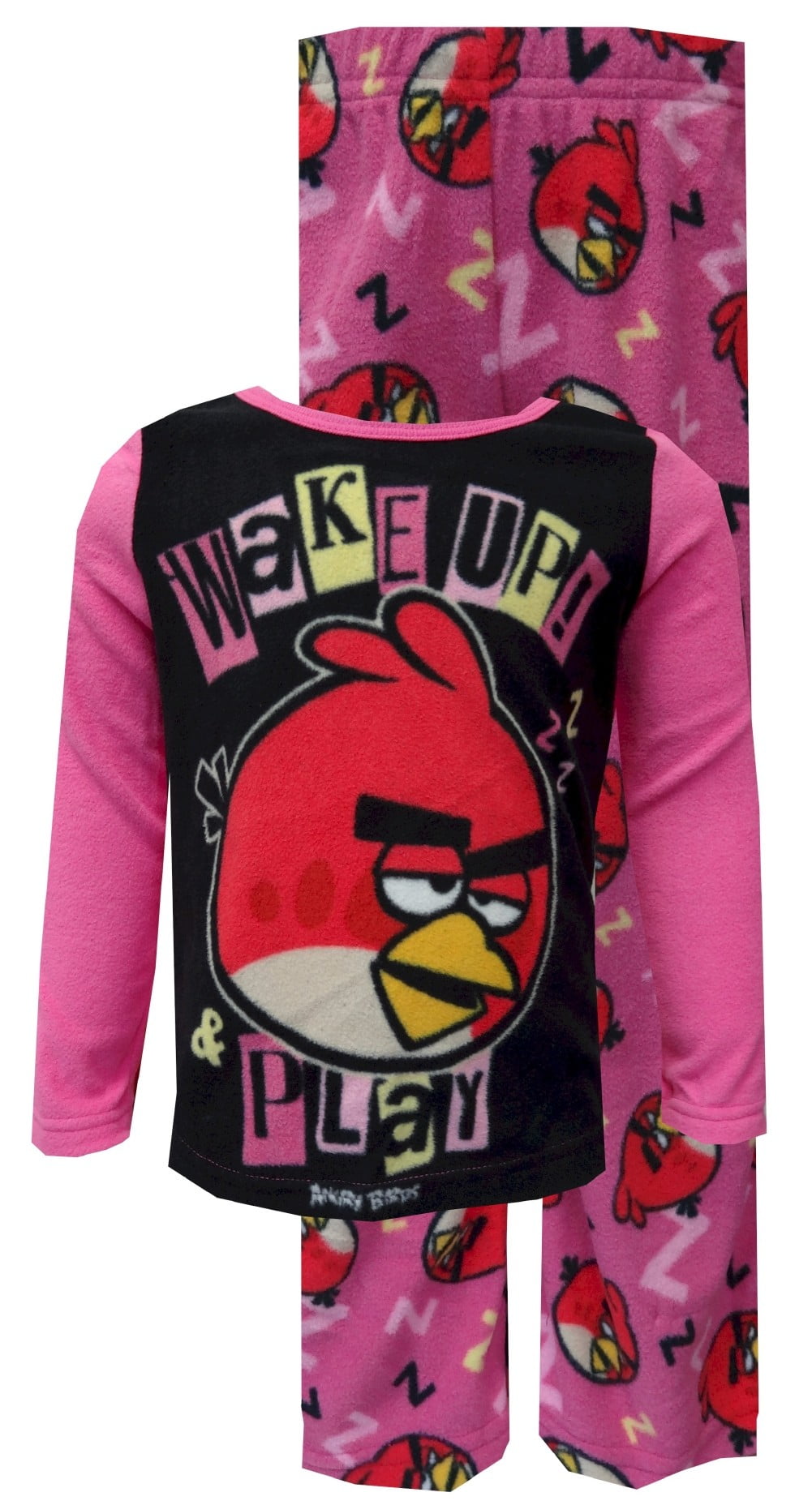 Girls Winter Pajamas 2 Pc Minions Minnie Angry Birds Justin Bieber Pajamas 4-10 