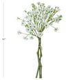 thumbnail image 4 of 11-inch Artificial Silk White Set of 3 Baby's Breath Short Stem, for Indoor Use, by Mainstays, 4 of 5