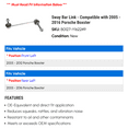 thumbnail image 2 of Sway Bar Link - Compatible with 2005 - 2016 Porsche Boxster 2006 2007 2008 2009 2010 2011 2012 2013 2014 2015, 2 of 2