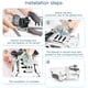 thumbnail image 2 of RC Propeller Stabilizer, RC Propeller Holder + Lens Cap Kit de protección Integrado Accesorio de actualización Compatible con dji Mavic Mini Drone Soporte de la Spptty Juguete modelo, 2 of 7