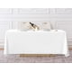 thumbnail image 5 of Mantel Surmente de poliéster blanco 228 x 335 cm para boda, 5 of 7