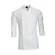 thumbnail image 3 of Chaqueta de chef transpirable Jinwen blanca para hombres manga larga, 3 of 8