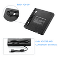 thumbnail image 4 of PEACNNG External Cd/Dvd Drive for Laptop Dual-Port Type-C&Usb3.0 Cd Burnerdvd Player for Laptop External Optical Drive Box Computers, 4 of 7