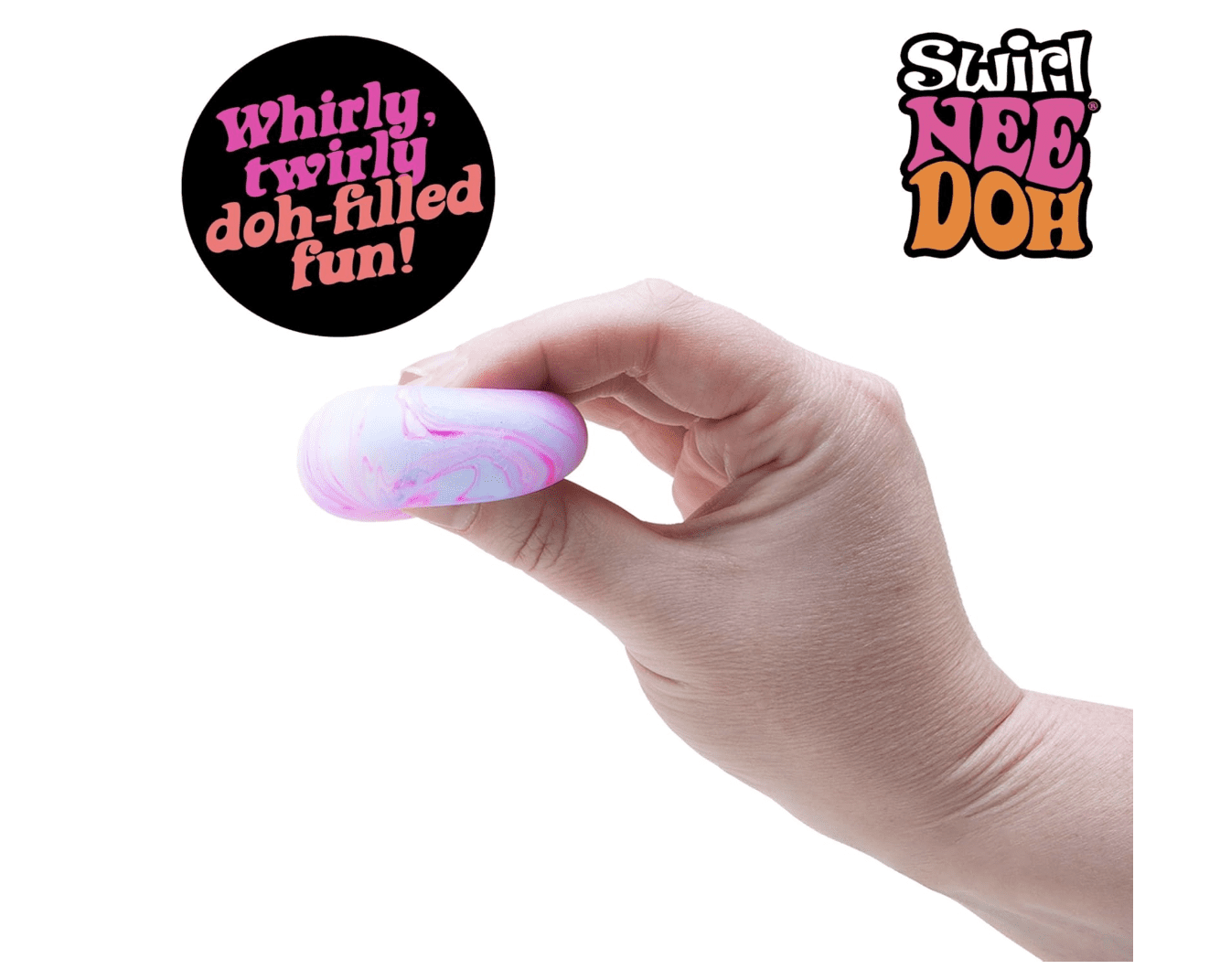 Nee Doh Teenie Fab Four Sensory Stress Relieving Balls (Colors May Vary)