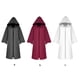 thumbnail image 4 of Capa con capucha Sonducket para Halloween disfraz de Cosplay Unisex bata larga Carnaval Horror Rojo S, 4 of 6