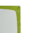 thumbnail image 2 of Ambesonne St. Patrick's Day Fitted Sheet, Retro, Twin Size, Pale Green White, 2 of 2
