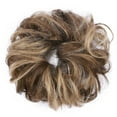 thumbnail image 2 of SEGO Messy Bun Human Fake Bun Hair Scrunchie Curly Touseld Updo DIY Ponytail Hairpiece Wavy Donut Chignons for Women, 2 of 8