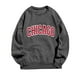 thumbnail image 1 of Gibobby Sudaderas para Mujer Sudadera de Manga Larga para Mujer de Gran tamaño de otoño de Talla Grande(Gris oscuro,XG), 1 of 4