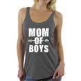 thumbnail image 1 of Awkward Styles Women's Mom of Boys Cute Motherhood Graphic Racerback Tank Tops White Mother's Day, 1 of 4