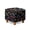 Dinosaur Bone Fossil, variant on TSOVTHRID Marble Texture Print Ottoman Cover Square, High Stretch Ottoman Slipcover, Machine Washable Footrest Stool Cover Dust Proof Footstool Protector for Living Room