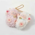 thumbnail image 3 of Plush Keychain, 2pcs/set Magnetic Little Lamb Keychain Korean Style Cartoon Couple Pendants Cute Animal Keyring Bag Charms Car Key Accessories For Women, 3 of 7