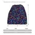 thumbnail image 3 of Disketp Multicolor Bowling Slouchy Beanie Hip-Hop Soft Lightweight Running Beanie Adult Hats Chemo Cap for Men Women, 3 of 8