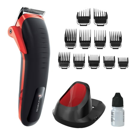 Remington Salon Collection Ultimate Performance Hair Clipper, Black/Red,
