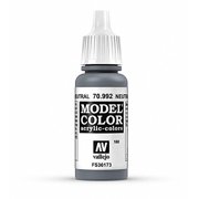 Vallejo Acrylic Model Color Paint - Neutral Grey, 18 ml