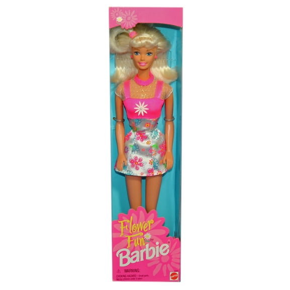 Flower Fun Barbie Doll Fashion Avenue Blonde 1996 Mattel 16063 NEW
