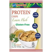 Kay's Naturals Gluten Free Lemon-Herb Protein Chips, 1.2 oz, (Pack of 6)