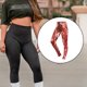 thumbnail image 5 of Leggings casuales de Halloween Yoga Carne Medias impresas Mujeres Leggings ajustados Multicolor Yuyangstore polainas de las mujeres, 5 of 8