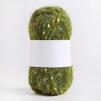 Namzi Yarn 50g - Colorful Variegated Hand Mixed Novelty Yarn, Soft Polyester Fiber for Crochet, Knitting & DIY CraftsMilitary Green