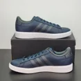 thumbnail image 2 of Ad-id-as Grand Court 2.0 Men's Size 10 Athletic Shoes Navy Blue Casual Sneakers, 2 of 6