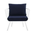 thumbnail image 5 of Riverside Outdoor Patio Aluminum Armchair Set of 2-EEI-3960, 5 of 7