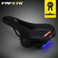 thumbnail image 2 of Gel-Infused Comfort Saddle for Enhanced Riding Experience on Road and Cruiser Bikes, 2 of 6