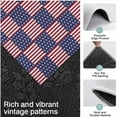 thumbnail image 3 of Red White and Blue Star Striped Pattern Kitchen Rugs Sets Of 3,Kitchen Runner Rugs Non Skid Washable,Decorative Kitchen Floor Mats for Kitchen,Sink,Laundry,17"x30"+ 17"x47" + 17"x59", 3 of 6