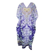 Gorgeous Kimono Kaftan Dress Printed Cruise Boho Maxi Dress Women Long Boho Kaftan Maxi Dress, gift For Mom