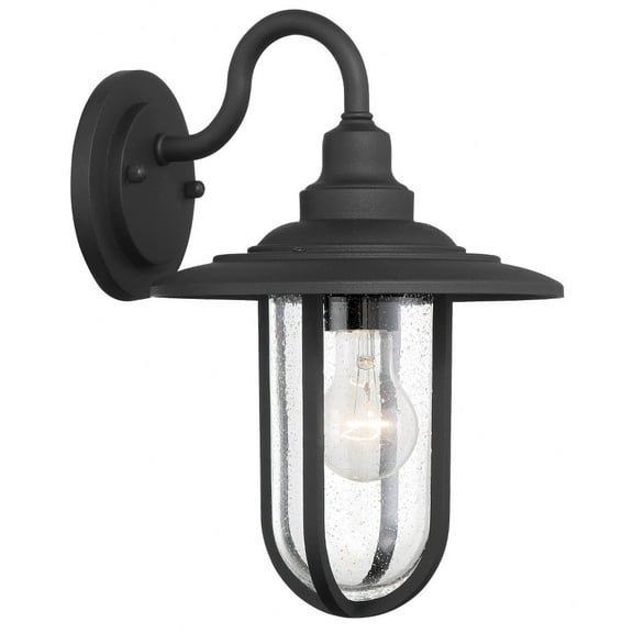 73191-66-Minka Lavery-Great Outdoors - signal Park - 1Light Wall Mount - 13.25 inches tall by 9 inches wide-Sand Coal Finish