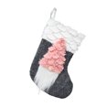 thumbnail image 1 of Calcetín de Navidad personalizado Gnomo muñeco de peluche sin rostro bolsa de regalo para fiesta temática de árbol de Navidad, 1 of 8