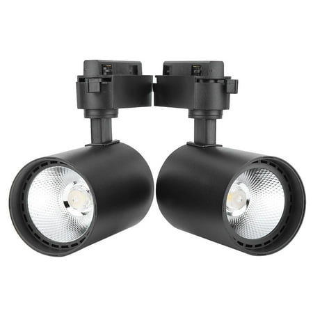 

2 pcs 20W 220V 4000K Adjustable Angle LED Spotlight Track Light for Mall Store Exhibition