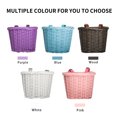 thumbnail image 5 of Meghna Mini Bike Basket Wood Woven Fit for Kids Bike Handlebar and Scooter Baskets Gifts, 5 of 8