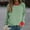 Green, variant on CLOISE Sweatshirt Women Striped Color Block Oversized Sweatshirts Crew Neck Long Sleeve Hoodies Shirts Blue Basic Tops Fall Tunic Y2k Outfits XL