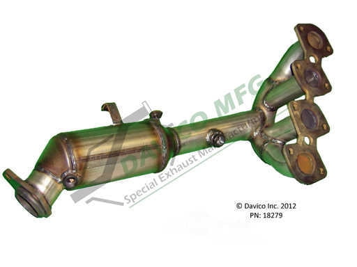 Davico Mfg 18279 Direct-Fit Catalytic Converter - Manifold