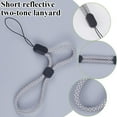 thumbnail image 6 of 8Pcs 2 Colors Wristlet Straps Hand Wrist Strap Lanyard Adjustable Polyester Keychain String Black Silver Wrist Lanyards for Cell Phone Camera USB Flash Drive Keychain Wallet for DIY, 6 of 6