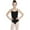 Black, variant on Capezio V-Neck Camisole Leotard - Girls