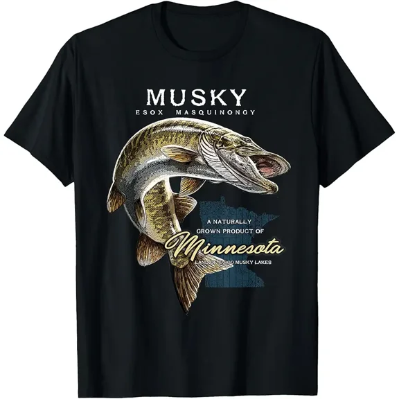 Musky Fishing Minnesota T-Shirt