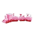 thumbnail image 1 of Tren navideño con  en miniatura para coleccionable de mesa Rosado Yuyangstore Trenes en miniatura, 1 of 8